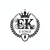 EK Royal Stylish Font Logo